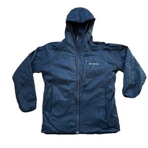 Columbia Omni Heat Men’s Insulated Jacket Size Medium Black Lightweight Coat